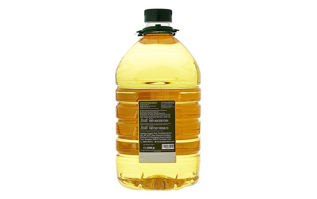 Solimo Extra Light Olive Oil    Plastic Bottle  5 litre